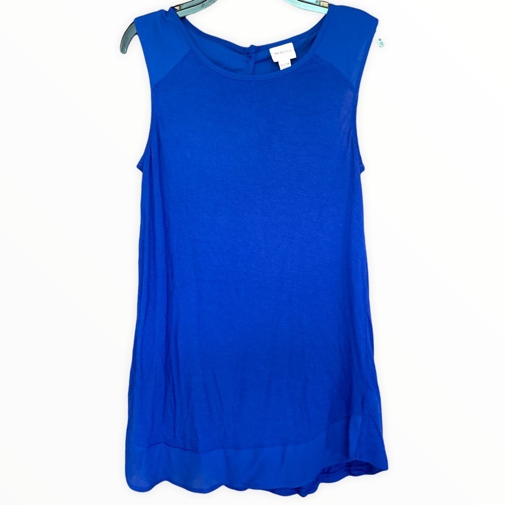 Merona Royal Blue Sleeveless Top Size XS
